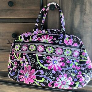 Vera Bradley Weekender Bag.  Retired Purple Punch pattern.